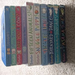 10 Sandra Boynton board books.